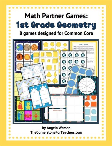 Truth For Teachers Geometry Math Partner Games And A 2d Shapes