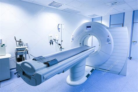 Ct Computed Tomography Scanner In Hospital Stock Photo By ©zlikovec