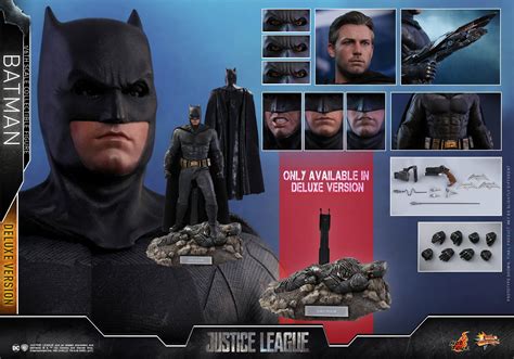 77 results for hot toys justice league batman. Hot Toys Justice League Batman 1/6 Scale Figure - The ...