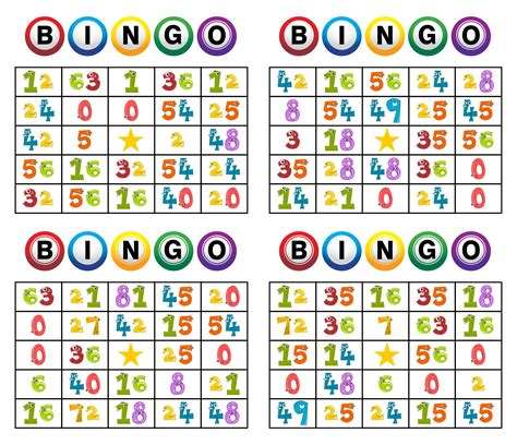 10 Best Free Printable Number Bingo Cards