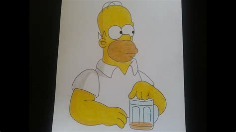 In the homer simpson saw game the evil puppet is after marge, bart, lisa and maggie. Como dibujar/pintar a Homero Simpson - Dibujando - YouTube