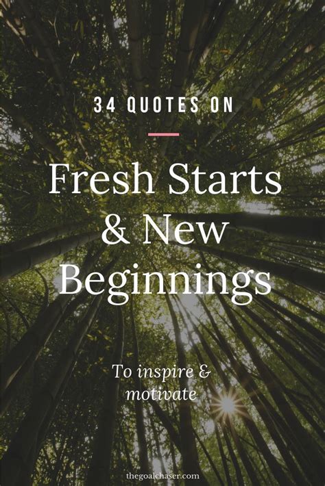 34 Fresh Start Quotes To Inspire A New Beginning Start Quotes Fresh