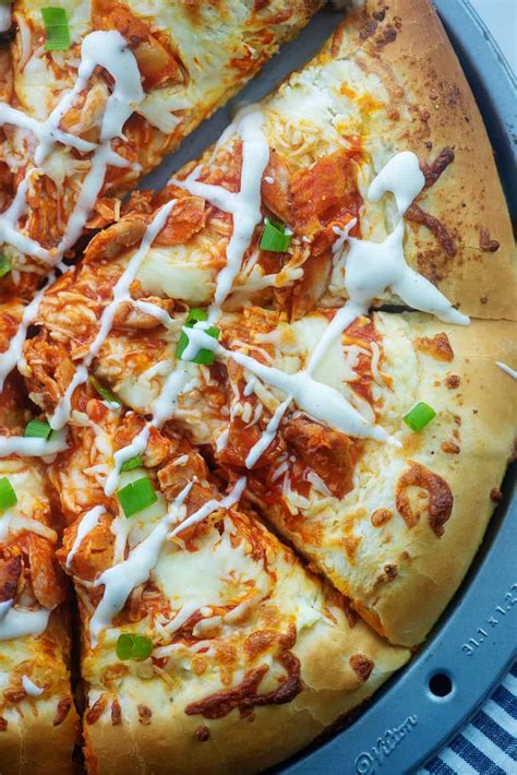 The Best Buffalo Chicken Pizza Recipe