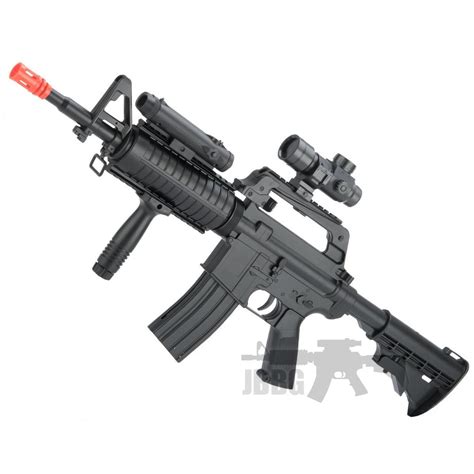 Well Mr744 M4m16 Style Spring Airsoft Rifle Just Airsoft Guns