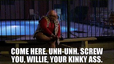 Yarn Come Here Unh Unh Screw You Willie Your Kinky Ass Bad Santa Video