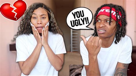 Calling My Girlfriend Ugly Prank She Cries Youtube