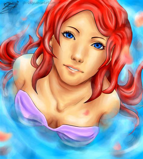 Ariel The Mermaid By Chi Tokiyo On Deviantart