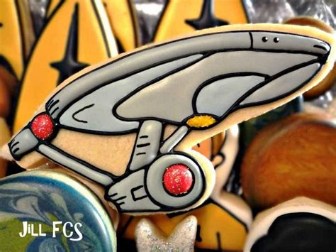 Star Trek Party ⚜ Themed Cookies Cookie Decorating Icing Cookie