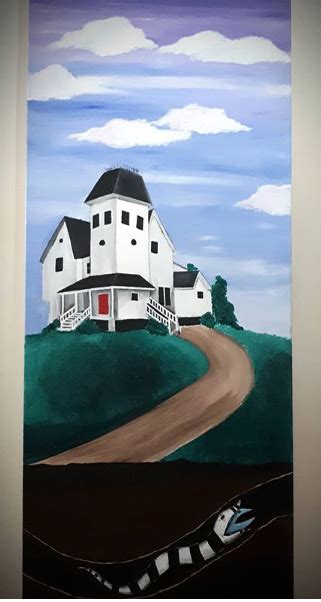 I totally love the theme. Tim Burton's Beetlejuice. Maitland's House Canavas ...