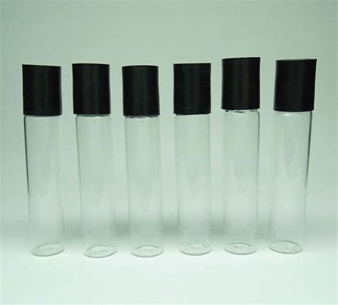 10 Ml Glass Vials Boston Round Bottles Essential Oil Etsy