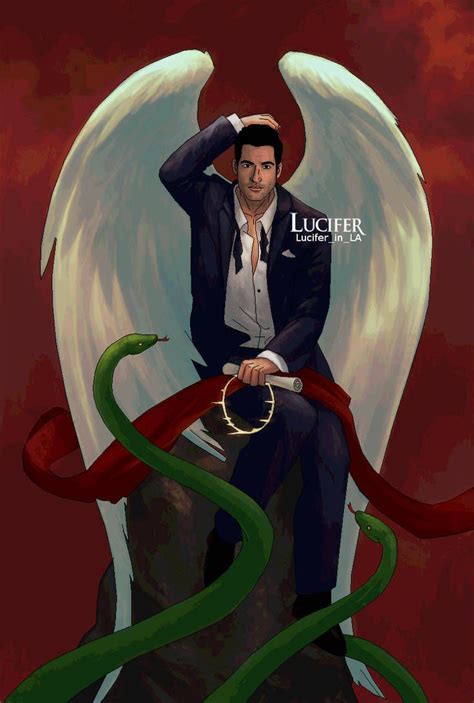 Lucifer Morningstar Redraw By Luciferinla Lucifer Morningstar