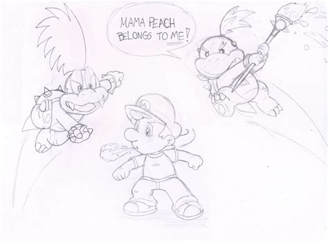 Commish Koopa Attack By Nintendrawer On Deviantart