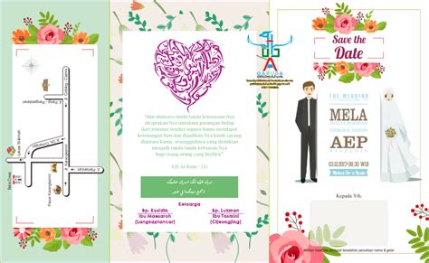 Buat undangan online di bali khususnya denpasar dan bagikan undangan pernikahan online berbasis website anda disini! Desain Undangan Pernikahan Aep & Mela cdr | Download ...