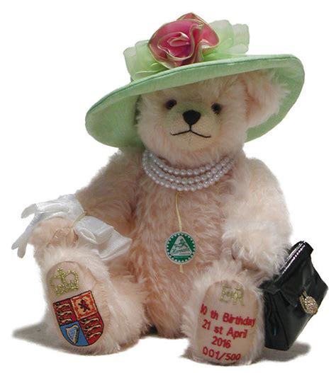 Hm Queen Elizabeth Ii Teddy Bear By Hermann Spielwaren The Bear Garden