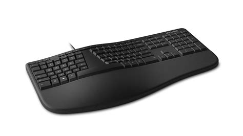 Buy Microsoft Ergonomic Keyboard Black Wired Comfortable Ergonomic