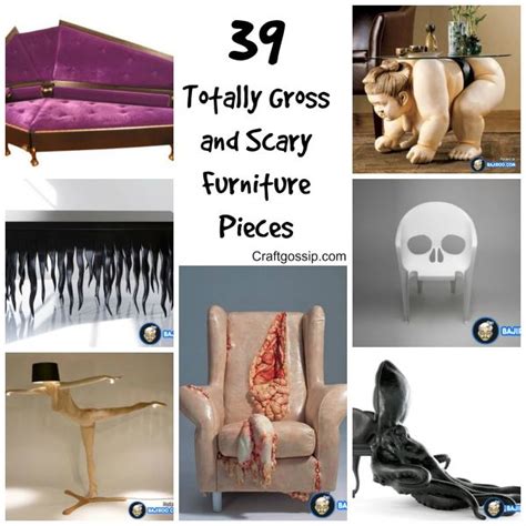 39 Totally Gross And Scary Furniture Pieces Candle Making