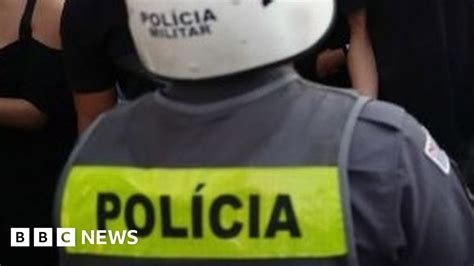 Brazil Outrage Over São Paulo Policeman Stepping On Womans Neck Bbc
