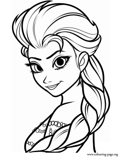 Elsa and anna coloring pages free printable. 1000+ images about Coloring pages on Pinterest | Coloring ...