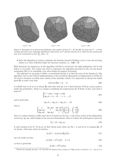 An Algorithm To Reconstruct Convex Polyhedra From Their Face Normals