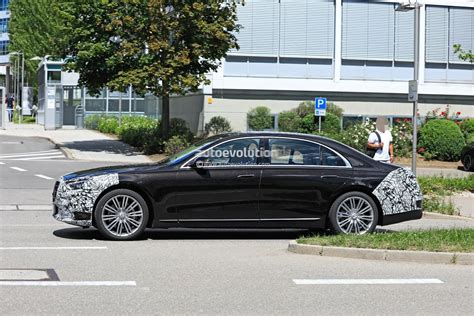 Mercedes Benz S Class W Spied Nearly Naked In Germany Autoevolution