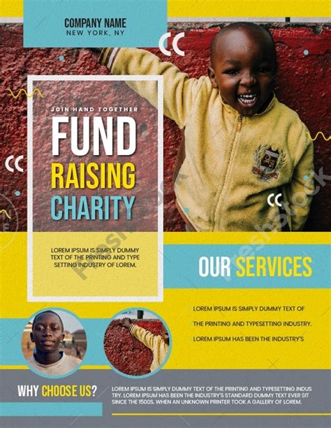 Fund Raising Charity Event Flyer Freshstock