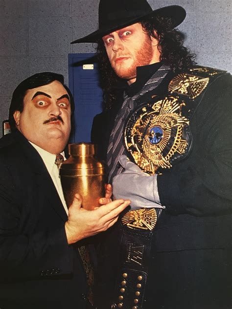 Shitloads Of Wrestling — Wwf Champion The Undertaker W Paul Bearer