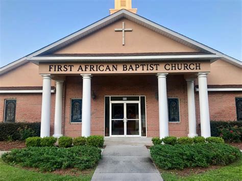 Wednesday Bible Study First African Baptist Church St Marys Ga