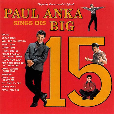 ‎paul Anka Sings His Big 15 Remastered Album By Paul Anka Apple Music
