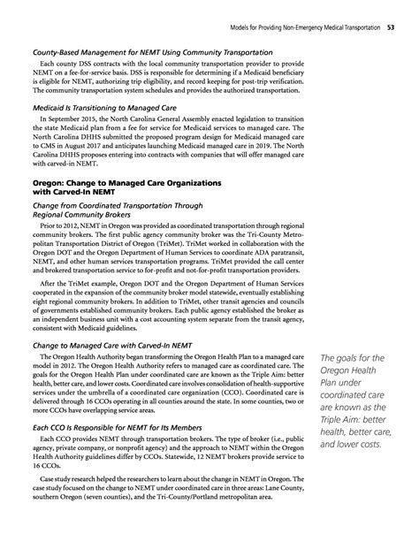 Chapter 5 - Models for Providing Non-Emergency Medical Transportation