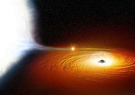 Star In Closest Orbit Ever Seen Around Black Hole Physics