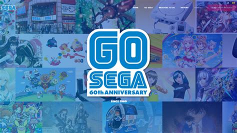 Sega Launches Go Sega Website To Celebrate The Companys 60th