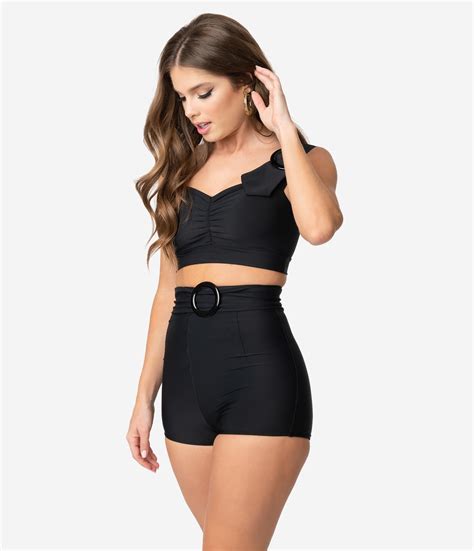High Waist Cute Swimsuits For Teenagers - swimsuits