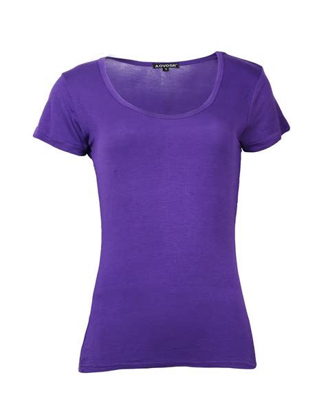 Women′s 100 Cotton Plain Purple Blank T Shirts Tya Wt1301 15 China Women′s T Shirt And Women