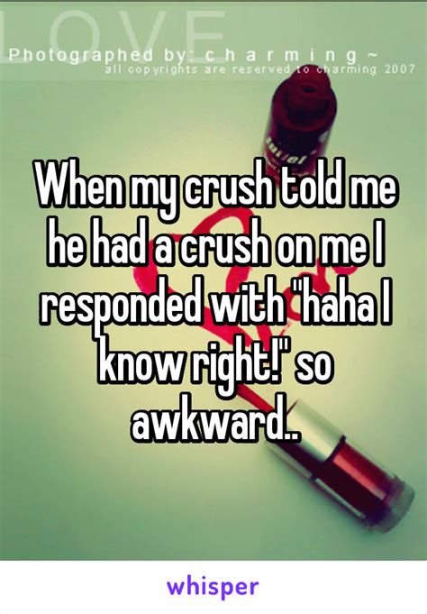 21 Really Awkward Reactions People Had To Learning Someone Had A Crush