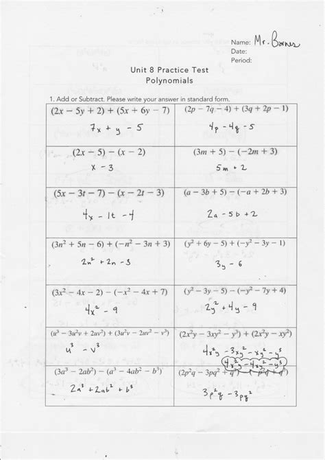 I need unit 4 lesson 10 unit test answers for inca. Algebra 1 Unit 4 Test Answers - yesterday s work units 4 5 ...
