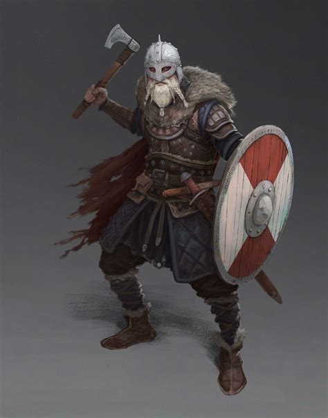 Artstation Random Viking Kirill Altynbaev Viking Character Viking