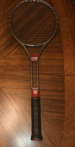 Vintage 1973 T3000 Wilson Tennis Racket With Bag Sportstade