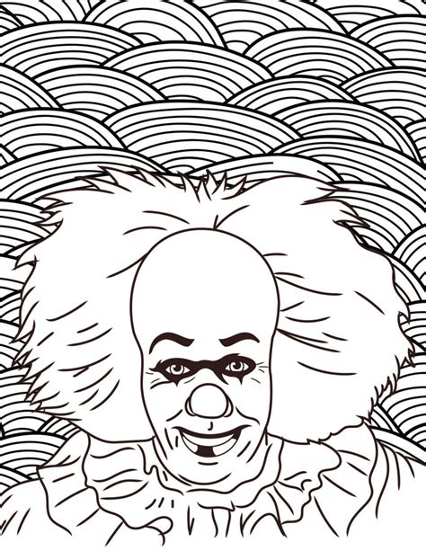 Printable Horror Movie Coloring Pages Horrorfix