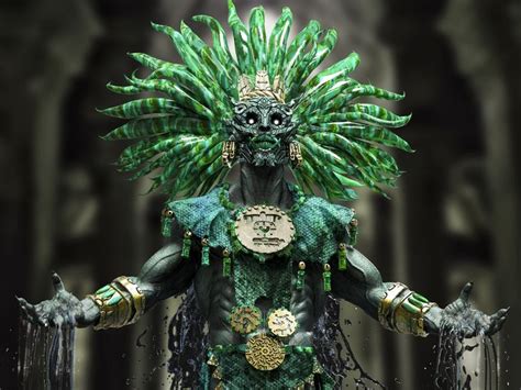 Tlaloc - ZBrushCentral in 2020 | Aztec warrior, Aztec art, Aztec culture