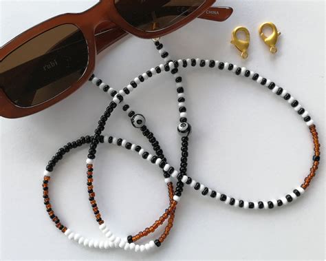 bead eyeglass holder beaded glasses chain beaded sunglass etsy beaded sunglasses eyeglass