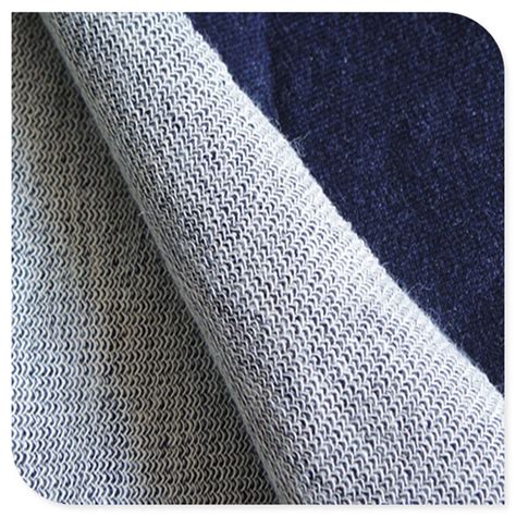 French Terry Cotton Lycra Knit Fabric
