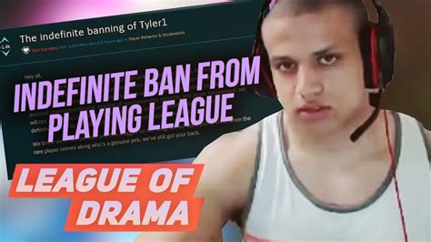 Tyler1 Gets Banned On Twitch Tv Youtube