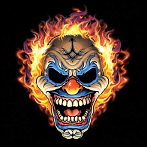 Pin By Maximestoday On Evil Clowns Skull Art Clown Scary Clowns