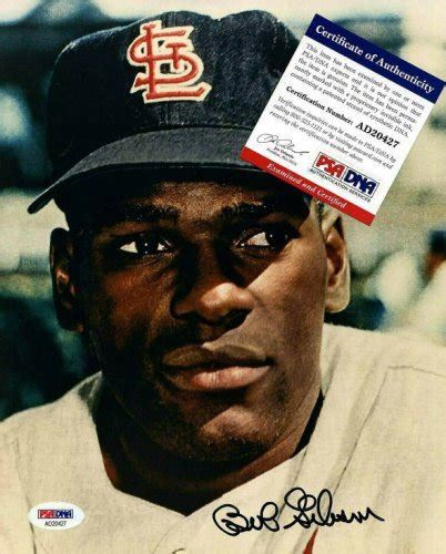 Bob Gibson Autographed Memorabilia Signed Photo Jersey Collectibles