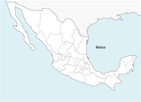 Mapa De Mexico Vector Descargar Vector Images And Photos Finder