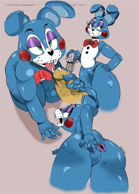 Rule 34 Almonds Artist Animatronic Anus Ass Blue Fur Blush Bow Tie Buckteeth Cum Cum On