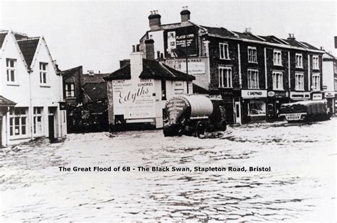 The Great Flood Of 68 The Black Swan Stapleton Road Bristol Bristol England Bristol
