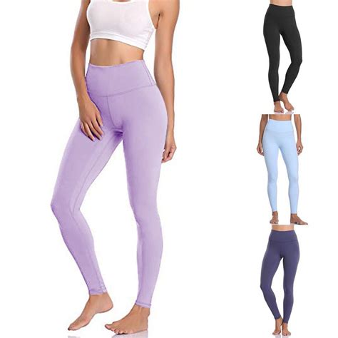Women S High Waist And Tight Fitness Yoga Pants Nude Hidden Pocket Yoga Pants G Nstig Kaufen