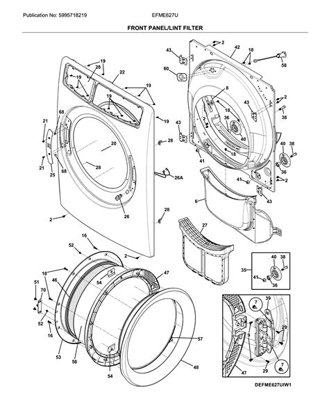 Looking For Electrolux Model Efme627uiw1 Dryer Repair And Replacement Parts