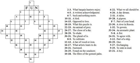 A Brief History Of Crossword Puzzles
